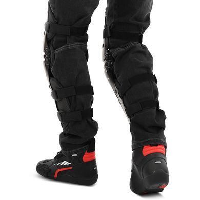 Мотонаколенники Alpinestar MS-4372 цвет черный-синий