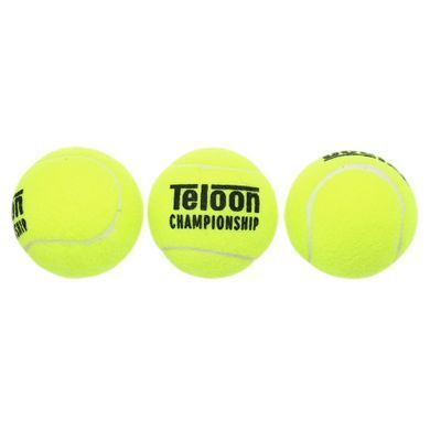 Мячи для большого тенниса TELOON CHAMPIONSHIP T878P3-T606P3 3шт салатовый