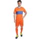 Футбольная форма SP-Sport Two colors оранжево-синяя CO-1503, M (46-48)