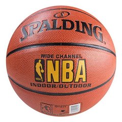Баскетбольный мяч Spalding №7 PU NBA WideChannel SPL7-PU/CH