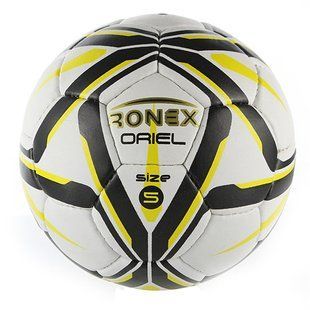Мяч футбольный Grippy Ronex ORIEL, желто-черный. RXG-18YB