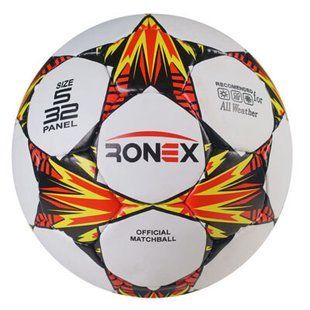 Мяч футбольный Grippy Ronex AD/FC3 желтый/красно/черный. RXG-FC/3Y