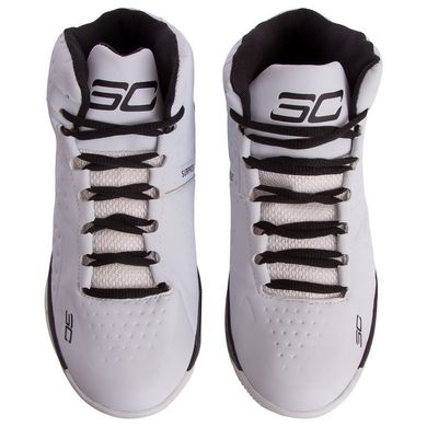 Спортивные кроссовки бело-черные OB-3037-2, 41
