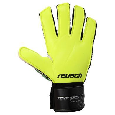 Перчатки вратарские с защитой пальцев REUSCH FB-869 размер 9 цвет зеленый-черный