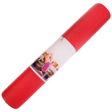 Коврик для фитнеса и спорта PVC Zelart FI-4986 цвет разные цвета