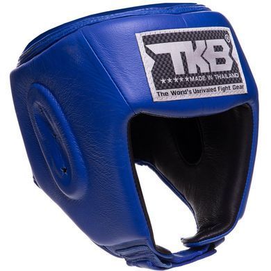 Шолом боксерський відкритий шкіряний TOP KING Super TKHGSC розмір XL колір чорний