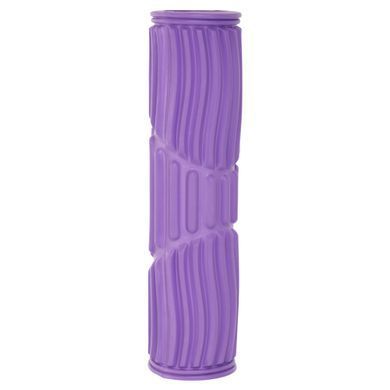 Роллер массажный цилиндр (ролик мфр) 45см Grid Spine Roller Zelart FI-9390 цвет розовый