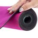 Фитнес коврик для йоги замшевый каучуковый двухслойный 3мм Record FI-5662-36, Розовый