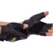 Атлетические перчатки для кроссфита и воркаута черно-красные BC-121, L