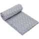 Полотенце для йоги (коврик для йоги) SP-Planeta FI-4938, Серый