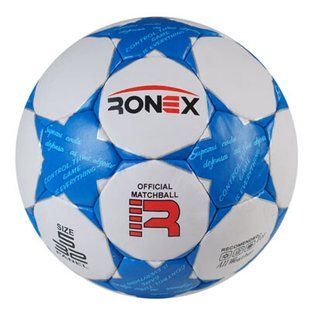 Мяч футбольный Grippy Ronex FN2, синий. RXG-F2-BL