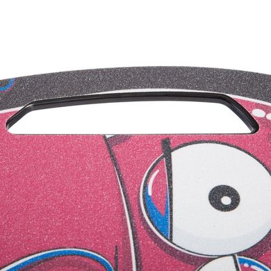 Скейтборд пластиковый Осьминог розовый FISH Nemo 17in(43,2см) 60x45мм 82А SK-420-3, Розовый