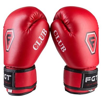 Детские боксерские перчатки CLUB FGT Flex красные 4 унции FCLUB-4R