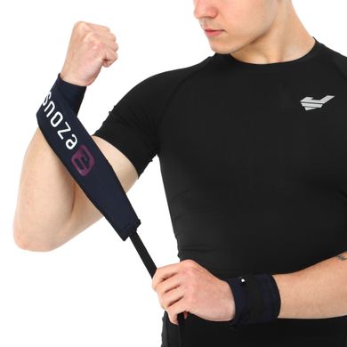 Бинты кистевые для жима STRENGTH WRIST WRAPS EZOUS C-02 цвет черный