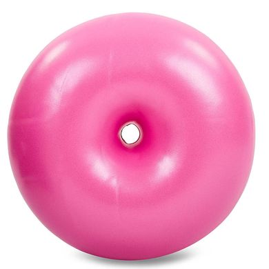 Мяч фитбол бублик гладкий сатин 55см FI-6960, Фиолетовый