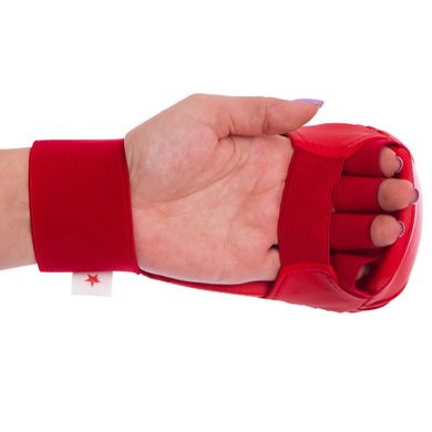 Рукавички для карате червоні DAEDO BO-5076, L