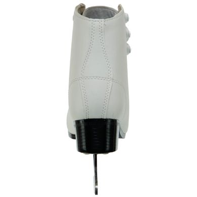 Коньки фигурные белые женские PVC Z-0888 (размер 36)