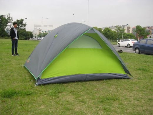 Палатка четырехместная туристическая Green Camp 1018-4