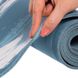 Коврик для фитнеса и йоги Резиновый+TC 4мм FI-2316, Синий