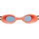 Очки для плавания детские MadWave COMET KIDS M041003 цвет коралловый-черный