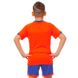 Футбольная форма подростковая Lingo оранжевая LD-5021T, рост 125-135