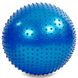 Фитбол массажный мяч для фитнеса 75 см Zelart FI-1988-75, Синий