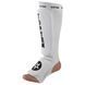 Защита на ноги защита голени и стопы футы для единоборств чулочного типа TopTen размер S белая 1225TTW-S