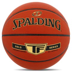 Мяч баскетбольный SPALDING TF GOLD 76857Z цвет оранжевый