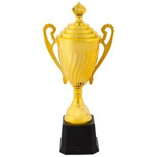 Кубок спортивний нагородний Zelart Goblet 140F колір золотий