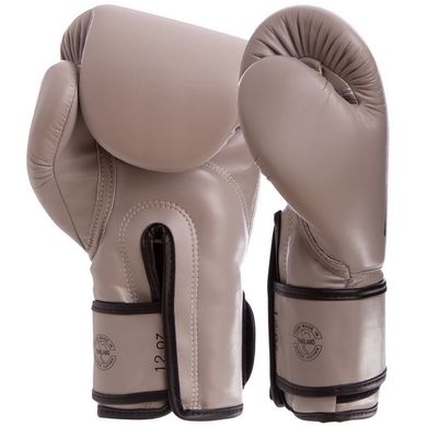Перчатки для бокса серые FAIRTEX PU BGV14, 12 унций