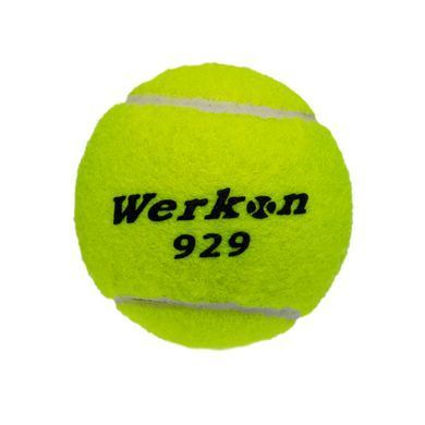 Мячи для большого тенниса Werkon 9575 3шт салатовый