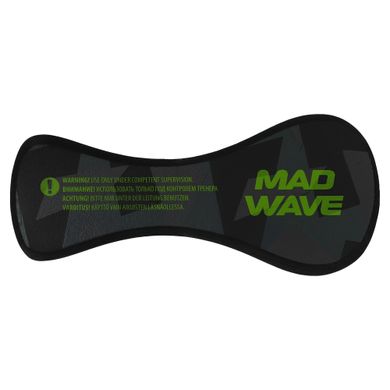 Колобашка для плавания MadWave EXT M072901 цвет черный-зеленый