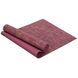 Коврик для йоги льняной каучуковый Yoga mat Zelart FI-2441 цвет бордовый