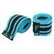 Коленные бинты для приседаний KNEE WRAPS LiveUp LP8724 цвет синий-черный
