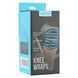 Коленные бинты для приседаний KNEE WRAPS LiveUp LP8724 цвет синий-черный