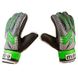 Перчатки футбольные с защитными вставками на пальцы Latex Foam MITRE зеленые GG-MT, 9