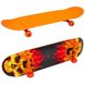 Скейтборд в сборе (роликовая доска) 79х19х1см SK-5615, Оранжевый