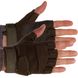 Тактические перчатки с открытыми пальцами BLACKHAWK BC-4380, XL Оливковый