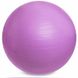 Мяч для фитнеса (фитбол) гладкий глянцевый 65см Zelart FI-1980-65, Фиолетовый