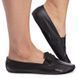 Чешки для танців та гімнастики шкіряні Zelart ZS-5302 розмір 24 колір чорний