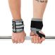 Бинты кистевые для жима STRONG WRIST WRAPS EZOUS C-06 цвет серый-белый