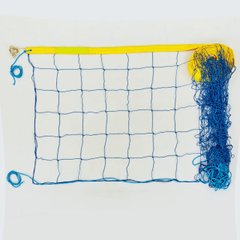 Волейбольная сетка узловая с тросом 2,5мм ячейка 15*15 см SO-0943