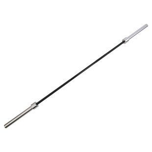 Гриф прямой для становой тяги хромированный Олимпийский Texas Deadlift Bar Zelart TA-7120 длина 2,3м гриф &oslash;50мм