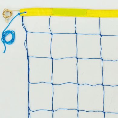 Волейбольная сетка узловая с тросом 2,5мм ячейка 15*15 см SO-0943