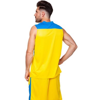 Баскетбольная форма мужская Lingo Star желтая LD-8093, 160-165 см