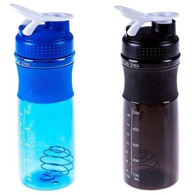 Шейкер бутылка для воды (760 мл) DJ-07, Синий
