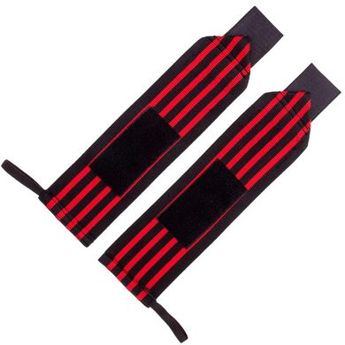 Бинты кистевые для жима STRENGTH WRIST WRAPS Zelart TA-4861 2шт цвета в ассортименте