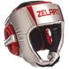 Шлем боксерский открытый серебряный PU ZELART BO-1324