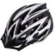 Шлем защитный, велошлем кросс-кантри с механизмом регулировки MOON MV29, Бело-черный M (55-58)