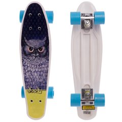 Пенни борд Penny Board круизер пластиковый 22" Zelart HB-13-1 синий